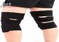 Μαύρη αυτοθερμενόμενη γονάτων μαξιλαριών θερμή φρουρά ποδιών γονάτων κοινή θερμαντική για τους άνδρες και τις γυναίκες προμηθευτής