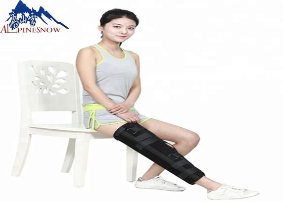 ΚΙΝΑ Μαύρο ορθοπεδικό αρθρωμένο φυσιοθεραπεία γονάτων στήριγμα γονάτων υποστήριξης σταθερό ROM για το τραυματισμένους γόνατο και το σύνδεσμο προμηθευτής