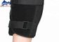 Μαύρο ορθοπεδικό αρθρωμένο φυσιοθεραπεία γονάτων στήριγμα γονάτων υποστήριξης σταθερό ROM για το τραυματισμένους γόνατο και το σύνδεσμο προμηθευτής